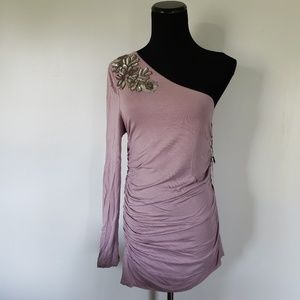 Vertigo Paris NWT one-shoulder top or mini dress